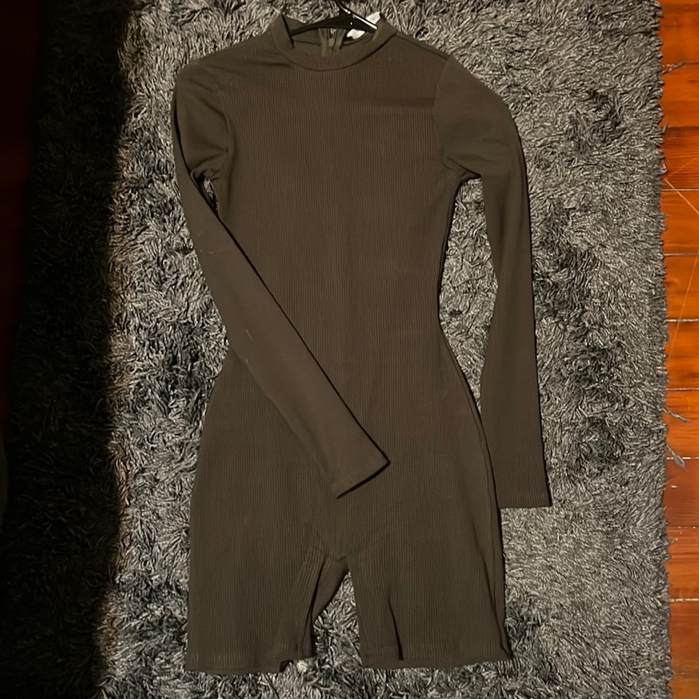 Olive green jumpsuit